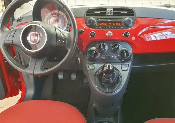 Fiat 500 cena 29999 przebieg: 117000, rok produkcji 2014 z Kamieńsk małe 742
